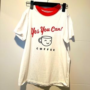 Yes you can! Coffee T-shirt